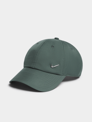 Nike Unisex Club Metal Swoosh Vintage Green Cap