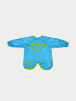 Infants B.Box Blue smock Bib