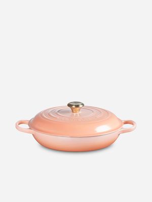 Le Creuset Shallow Casserole Peche 30cm