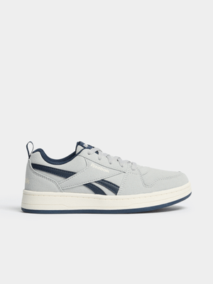 Junior Pre-School Reebok Royal Prime Low 2.0 Grey/Navy Sneakers