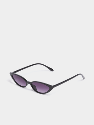 Women's Black Cat Eye Sunglasses