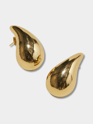 Women's Cotton On Gold Mid Charm Earring