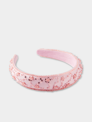 Cotton On Kids Pink Sophia Luxe Headband