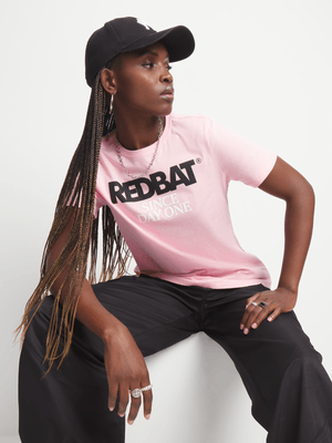 Redbat Women's Pink Graphic T-Shirt