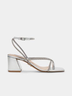 Women's Steve Madden Silver Ansel-R Heels