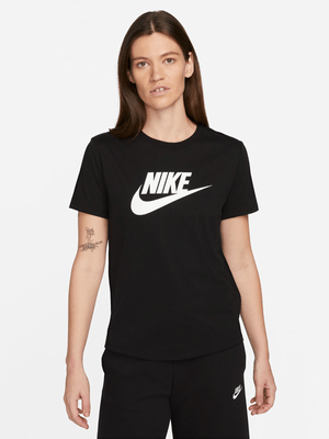 Nike Women's Nsw Club Essentials Black T-Shirt