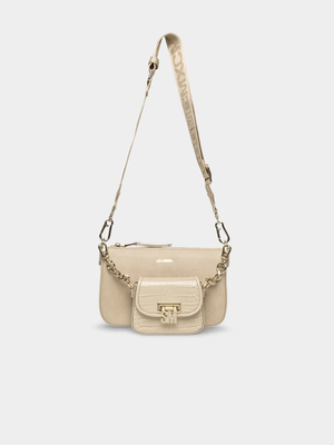 Women's Steve Madden Cream BNAIM Crossbody Handbag