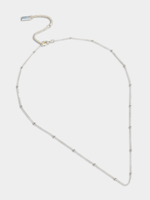 Women's Cotton On Silver Fine Chain Necklace