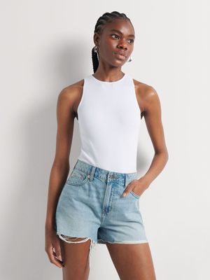 News Denim Cheeky Shorts