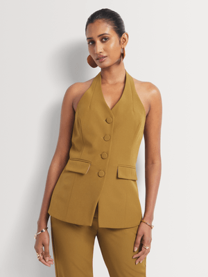 Celine Halter Neck Waistcoat