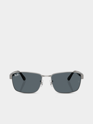 Ray-Ban Grey  Gunmetal Sunglasses