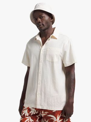 Men's Natural Textured Shirt