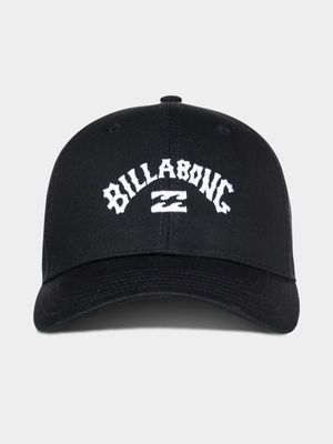 Men's Billabong Black Arch Snapback Cap