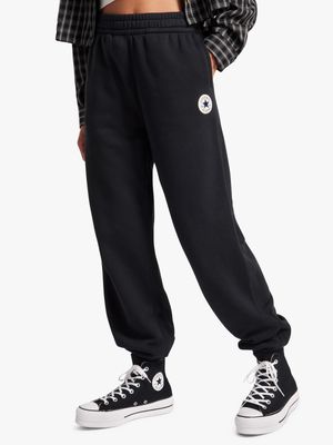 Converse Women's Retro Chuck Taylor Black Sweatpants