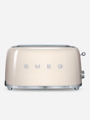 Smeg 4 Slice Toaster Cream