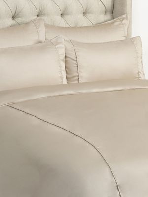 Grace Silkiest Tencel 300 Thread Count Sateen Duvet Cover Set Bronze