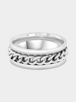 Stainless Steel Chain Spinner Ring