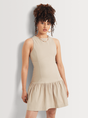 Y&G Tiered Hem Shift Dress