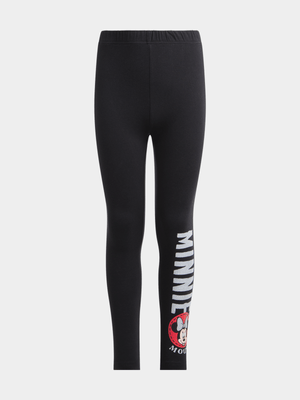 Jet Older Girls Black Minnie Leggings