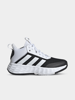 Junior Grade-School adidas OwnTheGame 2.0 Black/White Sneakers