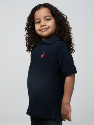 Boys Polo Navy Austin Golfer