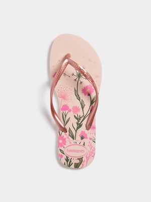 Women's  Havaianas Slim Organic Pink Sandal