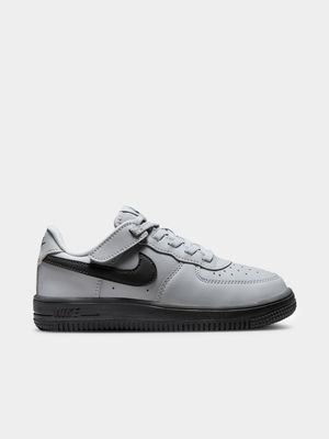 Nike Kids Air Force 1 Grey/Black Sneaker