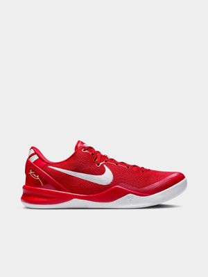 Nike Men's Kobe VIII PROTRO Red/White Sneaker