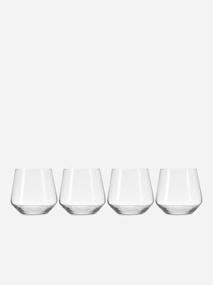 Guesthouse Crystal Tumbler Glasses 4 Pack 370ml