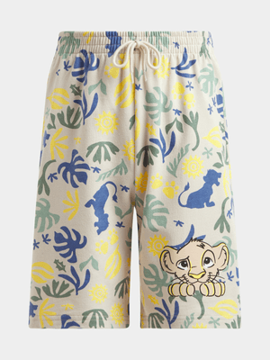 Jet Younger Boys Multicolour Lion King Shorts