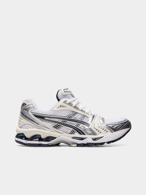 Asics Women's Gel-Kayano 14 White/Silver Sneaker