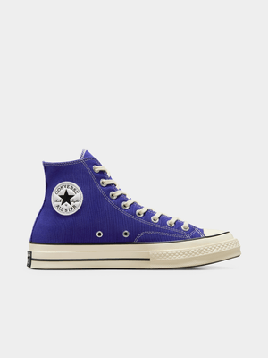 Converse Men's Chuck 70 Mid Indigo Sneaker