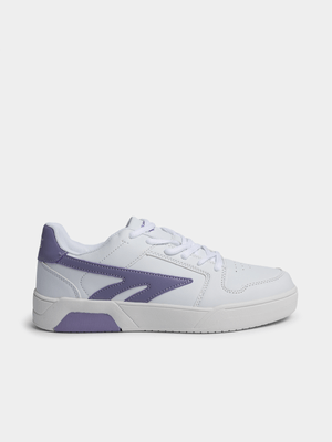 Women's Hi-Tec College White/Purple Sneaker