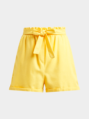 Jet Older Girls Yellow Shorts