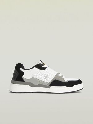 G-Star Men's Attacc Cup Low White/Black Sneakers