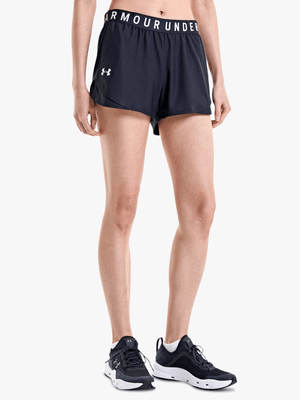 Womens Under Armour Play Up 3.0 Black Shorts