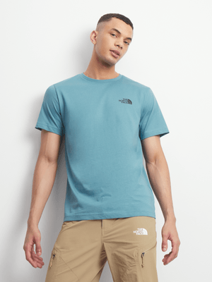 The North Face Men's Simple Dome Blue T-Shirt