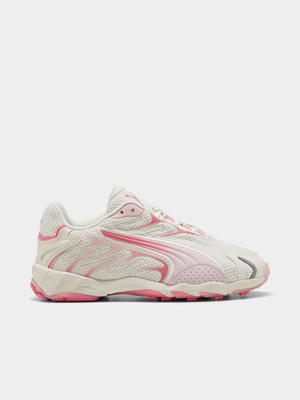 Puma Women's Inhale White/Pink Sneaker