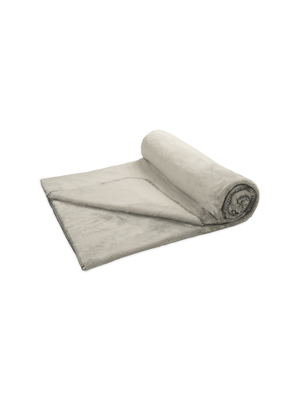 throw solid sherpa 150x180cm