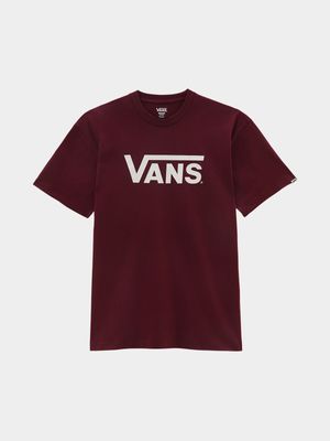 Mens Vans Classic Burgundy Tee