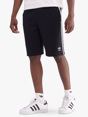 adidas Originals Men's 3-Stripes Bkack Shorts