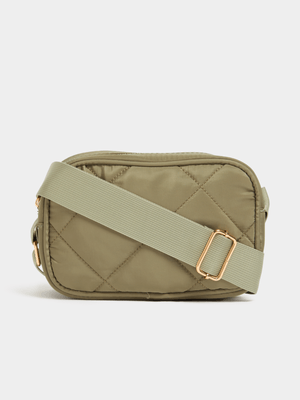 Jet Women's Fatigue Quilted Crossbody Bag