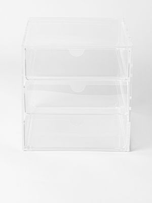 Acrylic Stationary Box 3 Layer