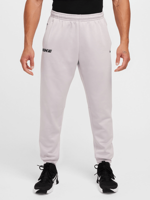 Mens Nike Therma-FIT Tapered Fitness Platinum Pants