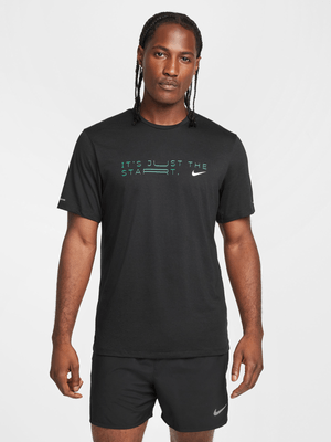 Mens Nike Rise 365 Kipchoge Black Tee