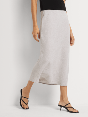 Column Midi Skirt