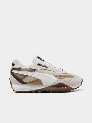 Puma Women's Blktop Rider Desert Dust-Feather Sneaker