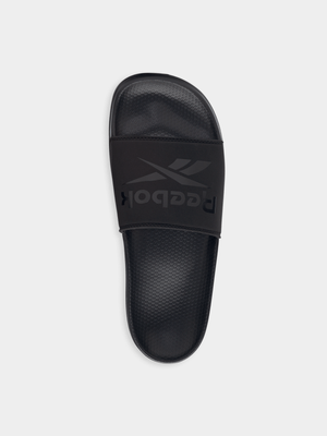 Mens Reebok Fulgere Black Slides