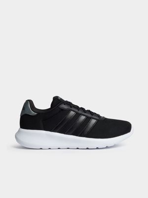 Women's Adidas Lite Racer 3.0 Black/White Sneaker