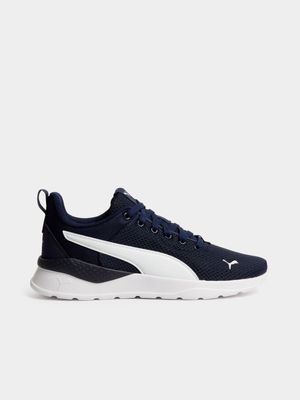 Junior Puma Anzarun Lite Navy/White Sneaker